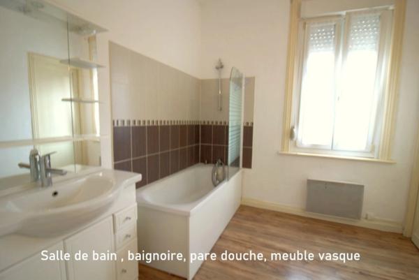 à louer à SIN LE NOBLE (59), appartement de type 2, 1 chambre , 60m²!