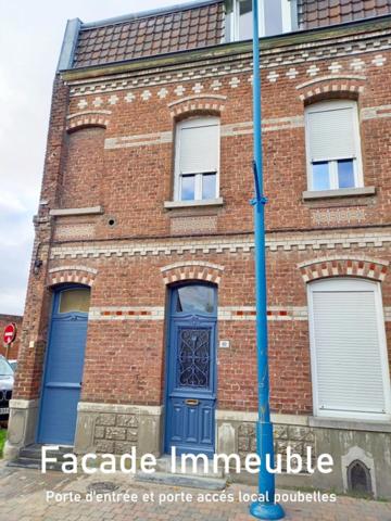 à louer à SIN LE NOBLE (59), appartement de type 2, 1 chambre , 60m²!