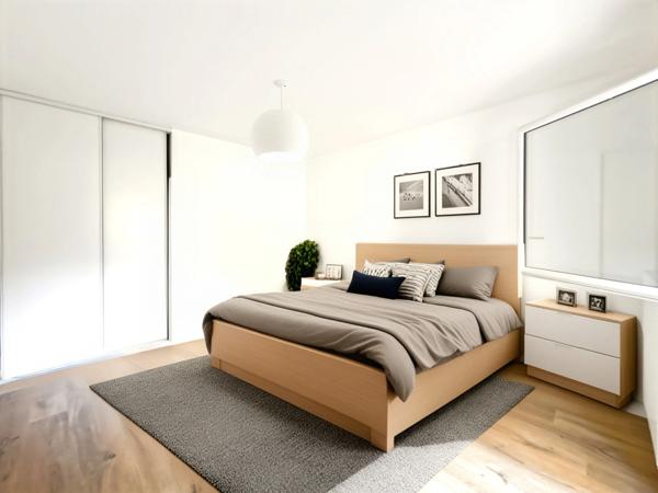 SAINT NAZAIRE PROXIMITE PLAGE PORCÉ ET VIRECHAT SAINT MARC SUR MER - Appartement à vendre 2 pièces - Jardin PRIVATIF - Garage