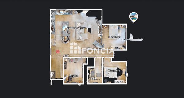 À vendre Maison 4 pièces 100 m² - Rives 38140