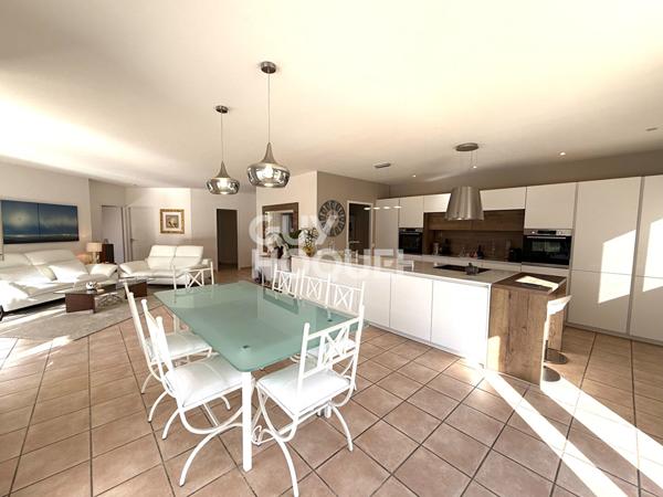 A vendre à LE SOLER (66270) : maison de plain pied,164 m² avec piscine.