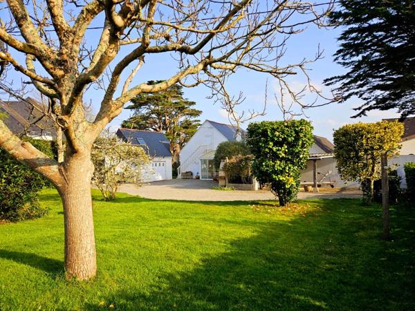 Maison pieds dans l'eau, vue mer à la Forêt-Fouesnant