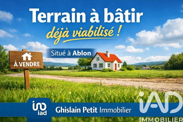 Terrain à vendre 900 m² Ablon