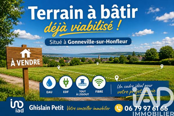 Terrain à vendre 2 925 m² Gonneville-sur-Honfleur
