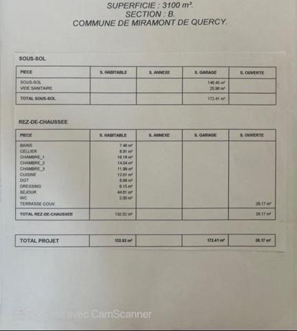 Vente / Maison à Miramont-de-Quercy (82190)