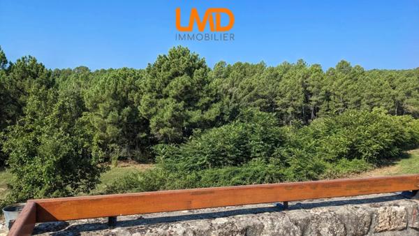 Propriété en pierre 430m2 avec 9ha de terres attenantes et lac