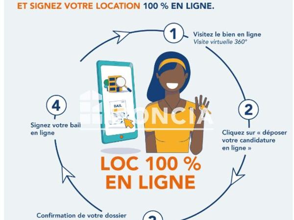 Location Studio 22.41 m² - 10-12 RUE DE LENS Lille 59000