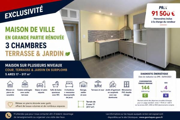 MAISON DE VILLAGE HABITABLE