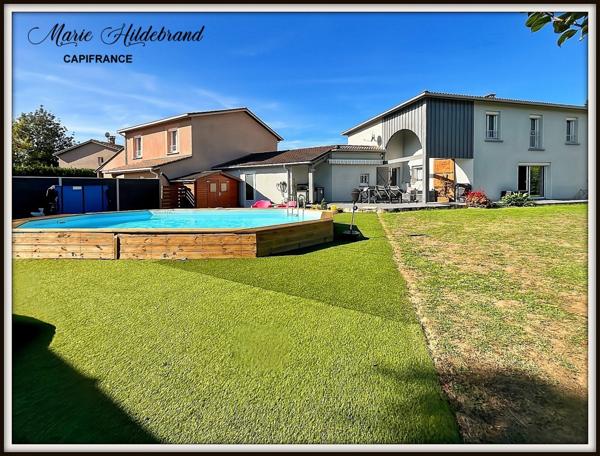 AGEN - MAISON 126m² - 5 chambres - jardin et piscine