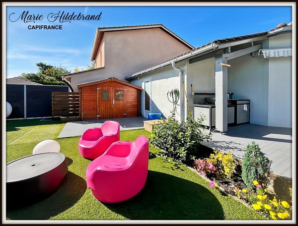 AGEN - MAISON 126m² - 5 chambres - jardin et piscine