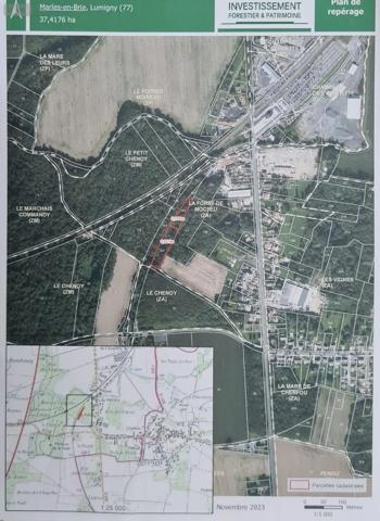 Achat - Terrain de loisirs, bois, étangs Marles-en-Brie 77610 380096 m 2