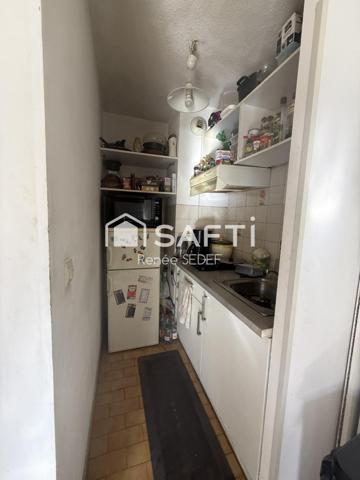 Studio de 24m² avec garage et cave , centre ville