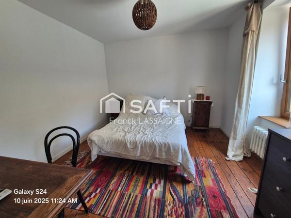 Maison avec jardin clos sans vis à vis et puits...