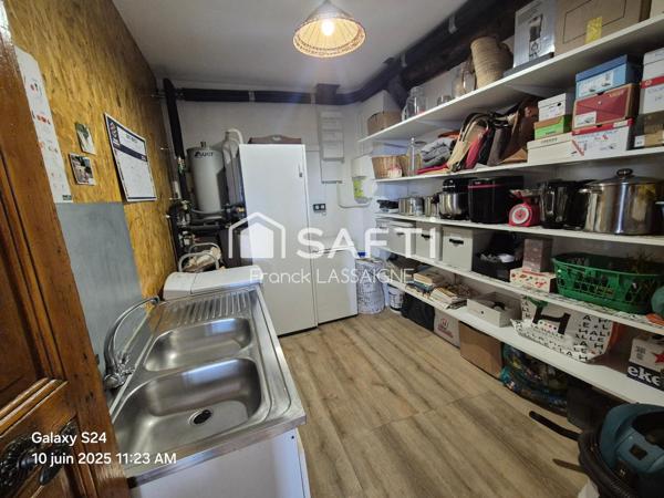 Maison avec jardin clos sans vis à vis et puits...