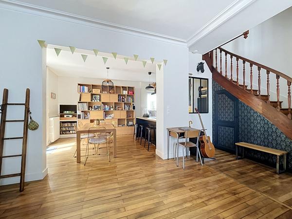 Maison 6 pièces 4 chambres à Nantes - Quartier Butte Sainte-Anne