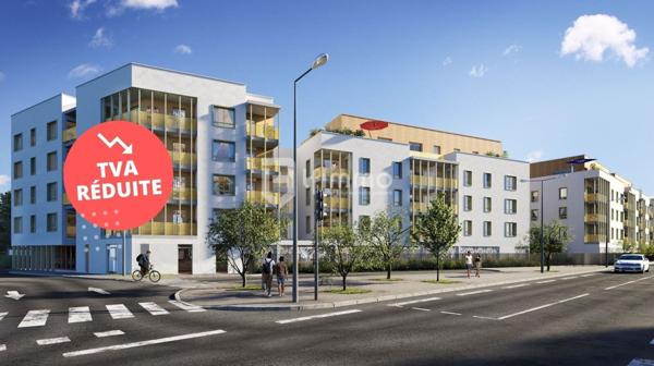 Appartement - 2 pièces - 42,40 m² - Givors Balcon 2 m²