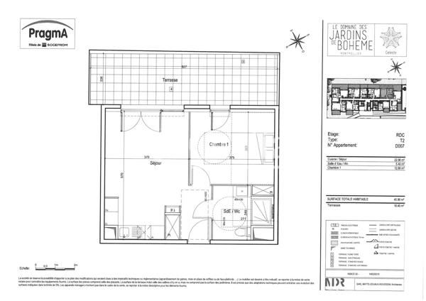 Appartement · Location Montpellier (34070) 2 pièces · 41m²