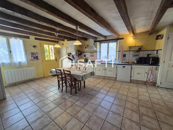 MAISON CAMPAGNE 2ch + Jardin + Grange