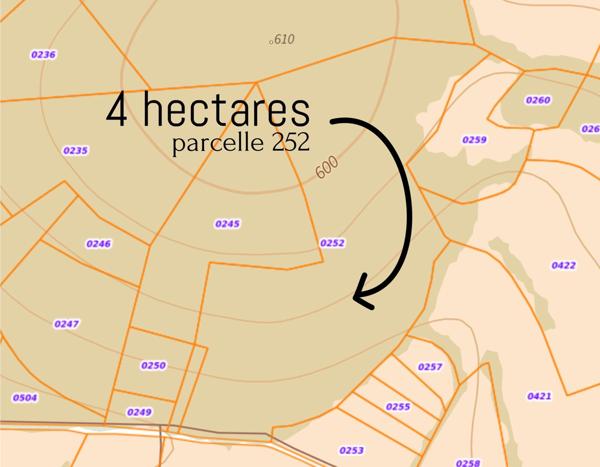 terrains nature forets