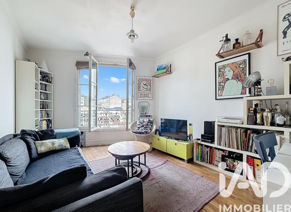 Appartement à vendre 2 pièces 33 m² Paris 20