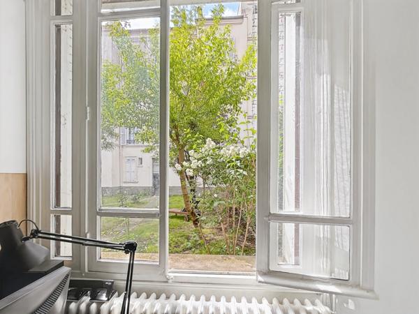 Appartement deux pièces en rez-de-jardin