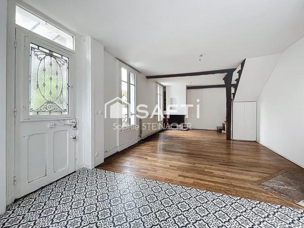 Maison ancienne à 5' RER 3 chambres + dépendance