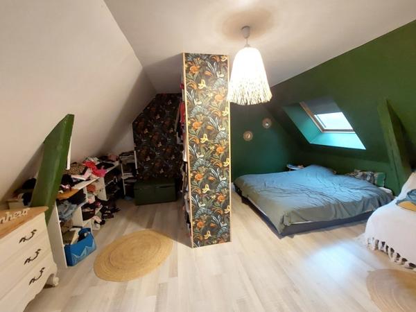 Bray-sur-Seine, maison rénovée plus grange sur terrain clos.