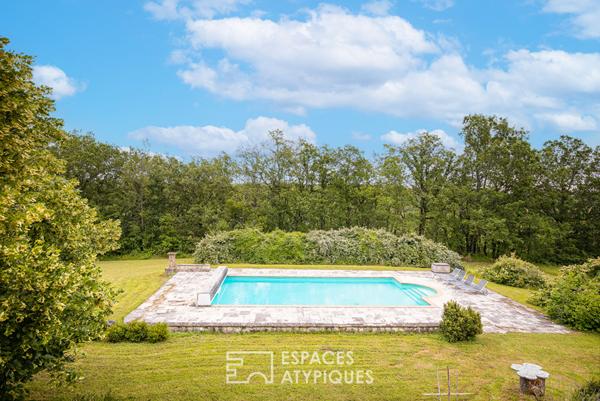 Domaine d’exception du XVII siècle avec grand parc arboré dans le Gaillacois
