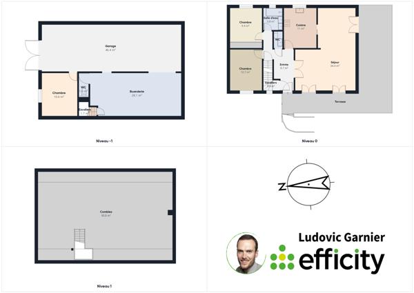 Maison 4 pièces - 92 m²