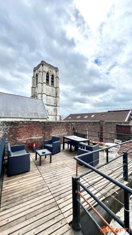 T3 bis avec une terrasse exceptionnelle - Vieux Lille