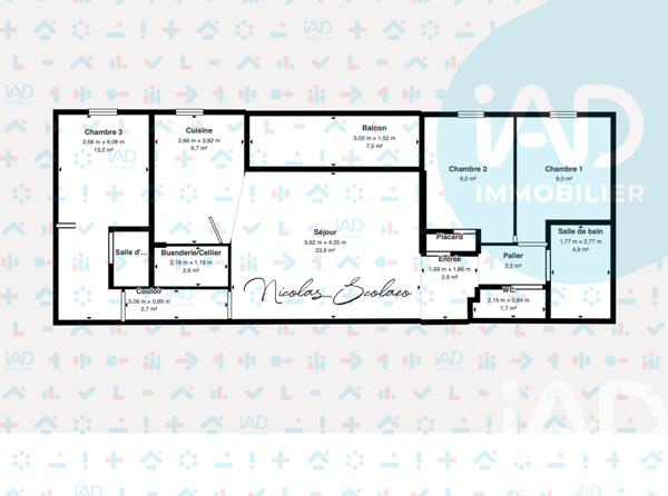 Appartement à vendre 4 pièces 87 m² Cavaillon