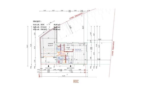 Maison 6 pièces de 107 m² à Rouen (76000)
