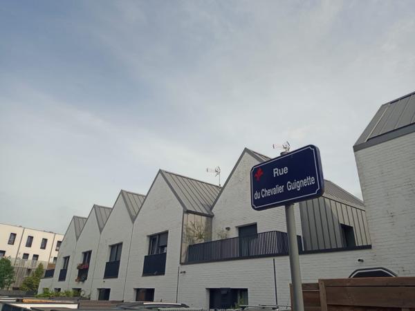 Lille (59000) Exclusivité : Appartement contemporain 63m² de 2019 , économe, dernier étage, DPE B, terrasse plein Sud