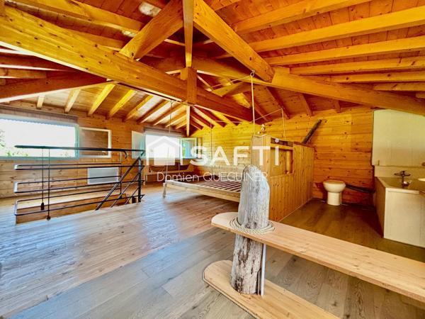 La Hume Maison 5 pièces vue bassin à l’étage