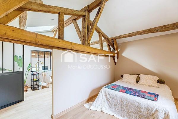 Ancienne grange rénovée avec caractère