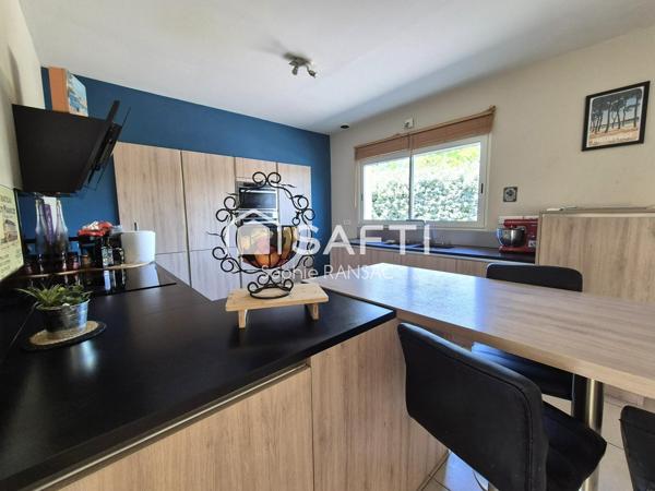 Maison contemporaine familiale 148 m² avec piscine et grand terrain