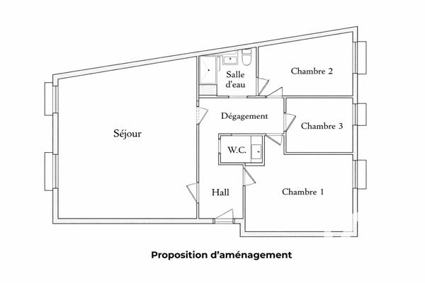 Appartement à vendre 5 pièces 79 m² Nice