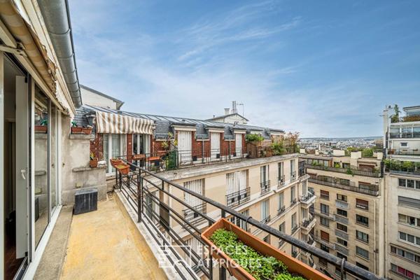 Écrin traversant avec terrasse filante à Jasmin