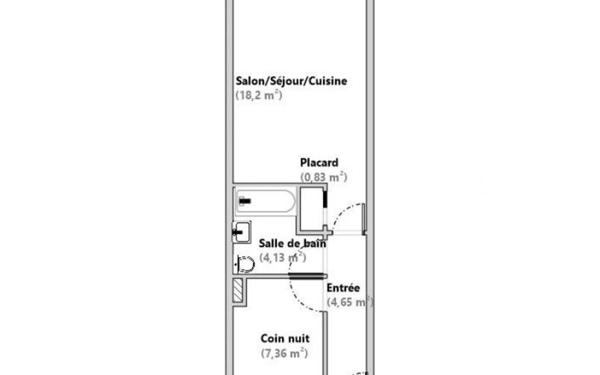 Appartement à vendre    2 pièces • 35,17 m2 Villeneuve-Loubet
