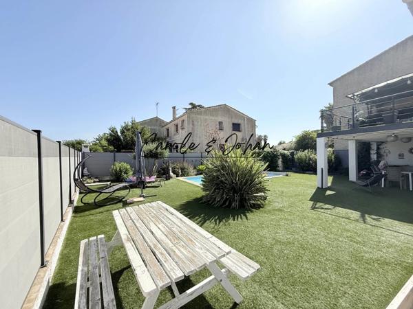 VIAS Villa 4 Pièces avec jardin piscine au sel sur terrain de 415 m² environ