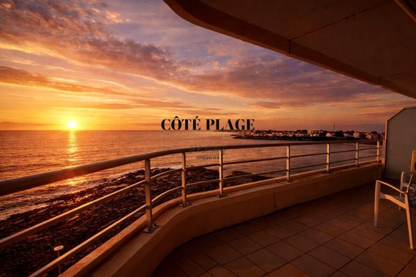 Royan (17200) PONTAILLAC PREMIERE LIGNE OCEAN - APPARTEMENT T3 - PARKING - GARAGE - AU PRIX DE 997 500 € FAI