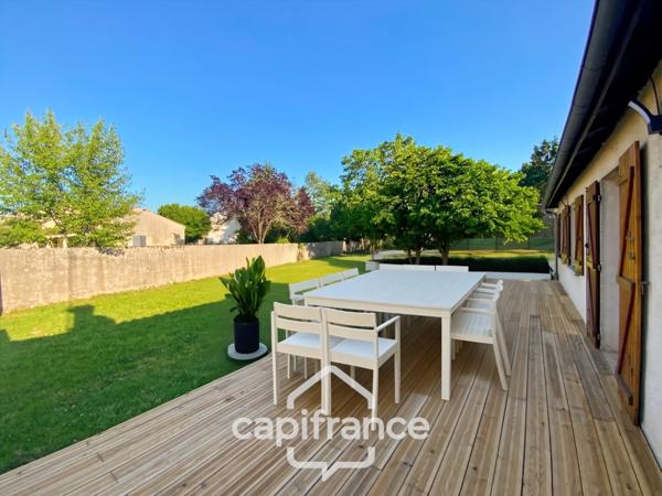 Maison de plein-pied - 125 m² -Terrain 991 m² SAINTE LIVRADE SUR LOT (47)