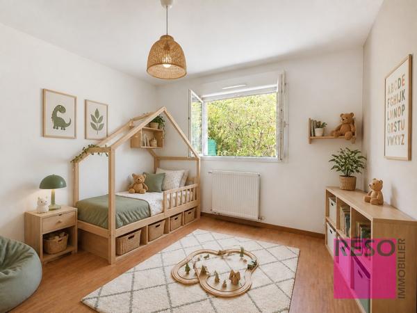 MAGNIFIQUE T3 EN REZ-DE-JARDIN AVEC JARDIN PRIVATIF