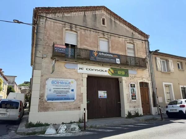 Vente                                                      Immeuble
                        
                     8 pièces                      314 m2                     à Clermont-l'Hérault