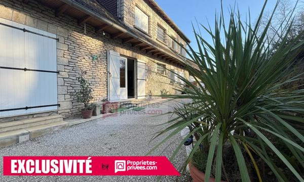 Maison familiale en pierres - Brive Ouest - Espace à vivre de PLAIN PIED - Terrain 5 038 m²