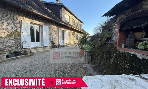 Maison familiale en pierres - Brive Ouest - Espace à vivre de PLAIN PIED - Terrain 5 038 m²
