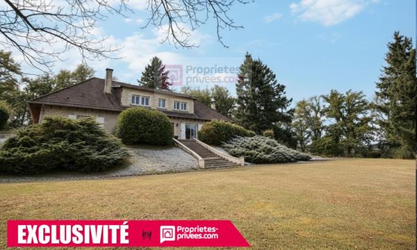 Maison familiale en pierres - Brive Ouest - Espace à vivre de PLAIN PIED - Terrain 5 038 m²