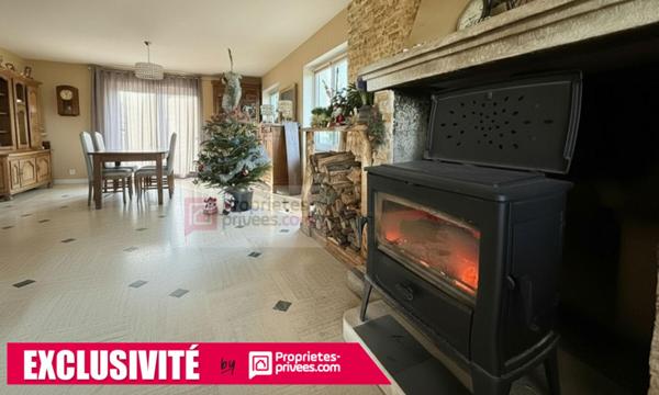 Maison familiale en pierres - Brive Ouest - Espace à vivre de PLAIN PIED - Terrain 5 038 m²