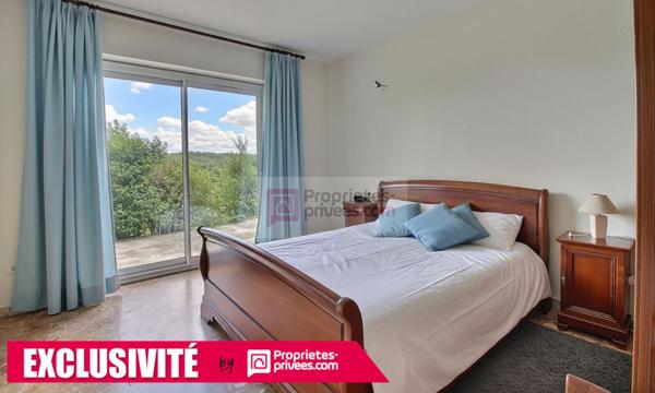 Maison familiale en pierres - Brive Ouest - Espace à vivre de PLAIN PIED - Terrain 5 038 m²