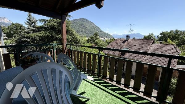 ANNECY LE VIEUX – 1 Clos des Bleuets : Grand duplex – 100 m² Carrez – 3 chambres – Garage